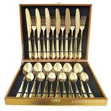 GOLDEN CUTLERY 24PCS